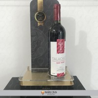 Display de Acrílico para Exposição de Vinho 